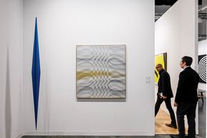 Artur Lescher and Abraham Palatnik, <a href='/art-galleries/galeria-nara-roesler/' target='_blank'>Galeria Nara Roesler</a>, Art Basel Miami Beach (5–8 December 2019). Courtesy Ocula. Photo: Charles Roussel.
